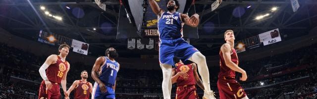 开云app-恩比德狂轰40+15 阿伦与莫布利伤情决定骑士命运